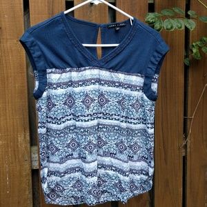 Target mixed media top